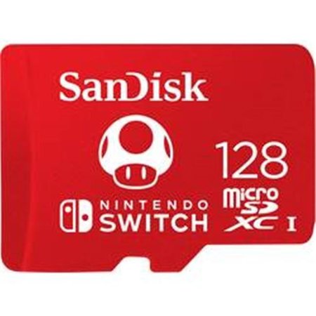 WDT WDT SDSQXAO-128G-GNCZN 128 GB SanDisk MicroSDXC UHS-I Memory Card for Nintendo Switch SDSQXAO-128G-GNCZN